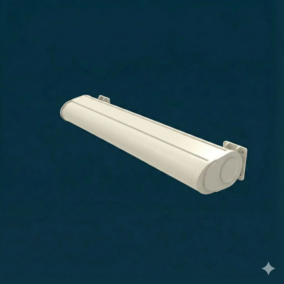 Amalfi - Full Cassette (P: 11'-6", 11ft, White, COLORFUL STRIPES GREY, Left Side, PLD Motor 50NM -15 ft Cord with 24V Uniform Light Dimmable, Crank Handle 3 - Ft White, Remote Control Situo  Pure II -C  ( 1 Channel ))